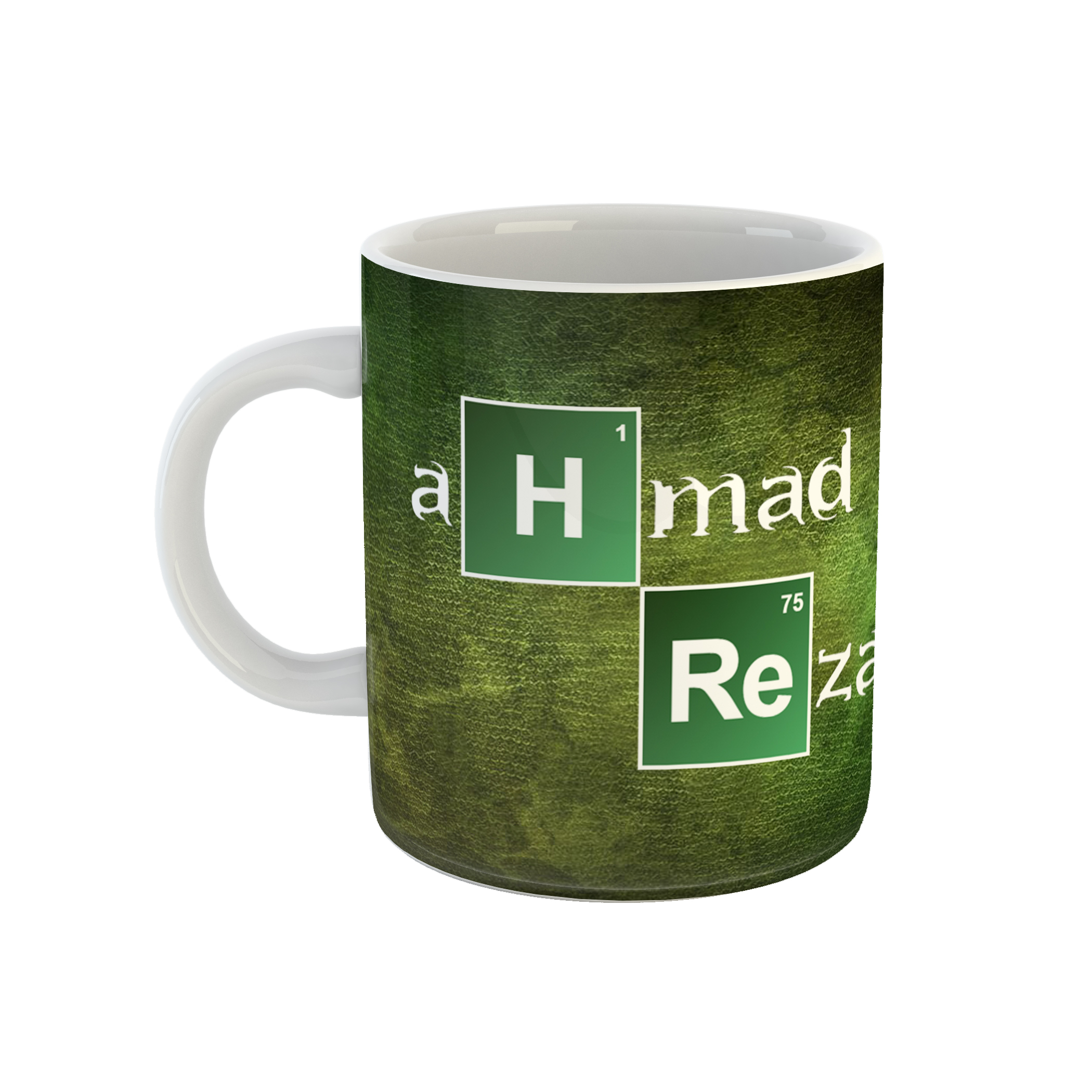 ماگ طرح احمد رضا مدل مندلیف