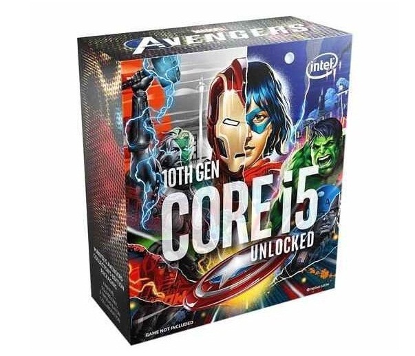پردازنده CPU اینتل پردازنده اینتل مدل Core i5-10600K Avengers Limited Edition