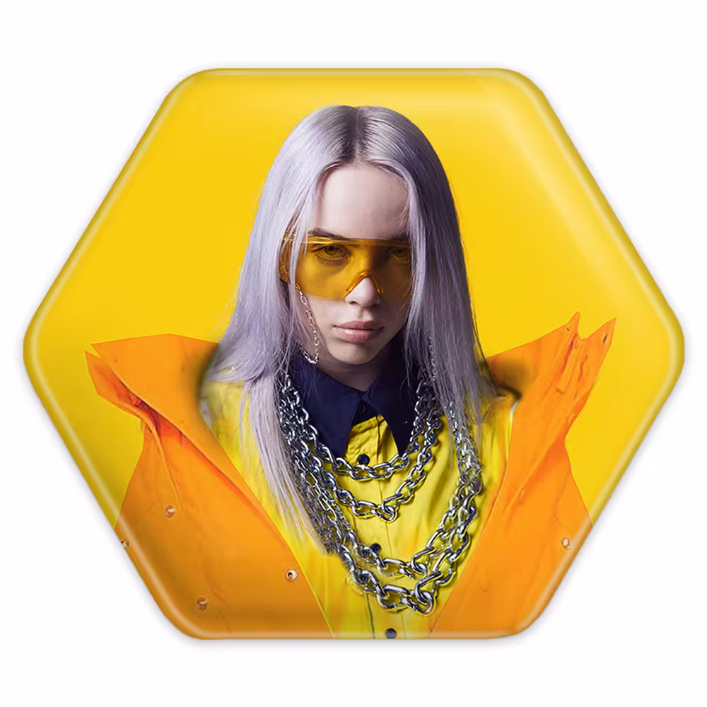 پیکسل خندالو طرح بیلی آیلیش مدل شش ضلعی کد 2781