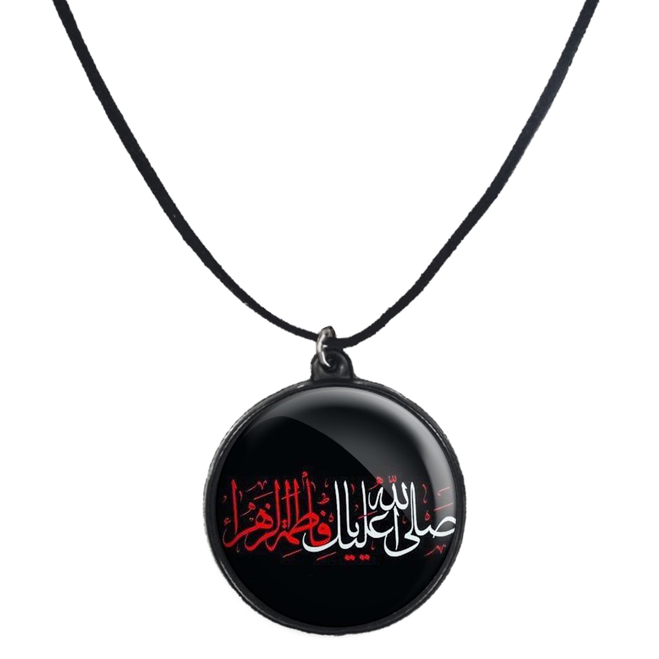 گردنبند پرمانه طرح ادعیه و مذهبی کد pmb.6497