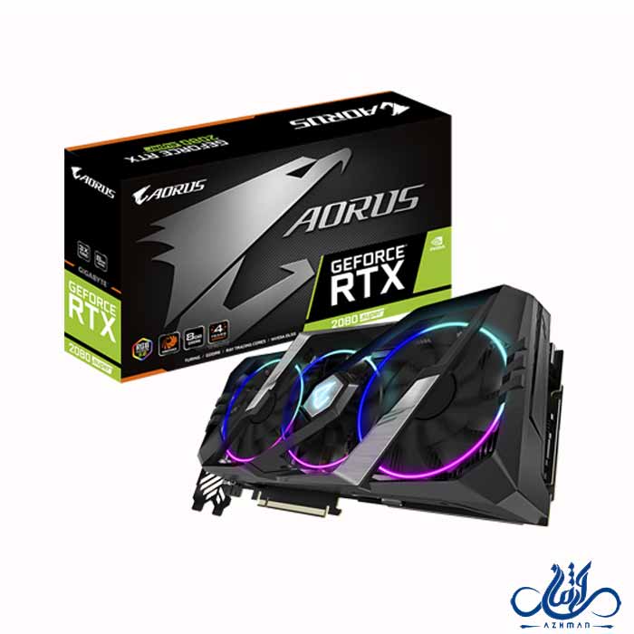 کارت گرافیک گیگابایت AORUS GeForce RTX 2080 SUPER 8G