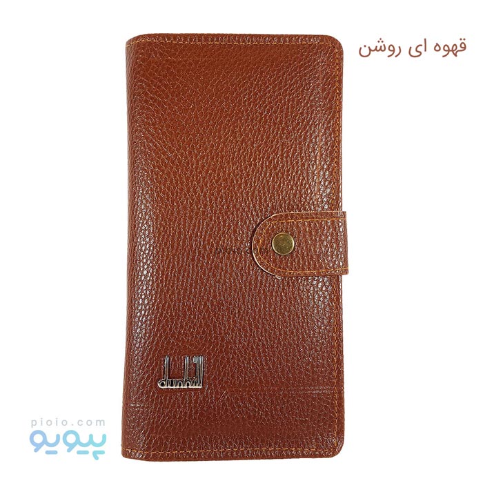 کیف پول کتی دکمه ای چرم مصنوعی کد 856