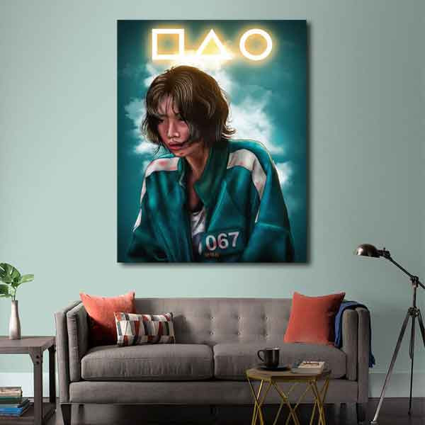 تابلو شاسی طرح بازی مرکب کد ART-3099 | دنیای قاب