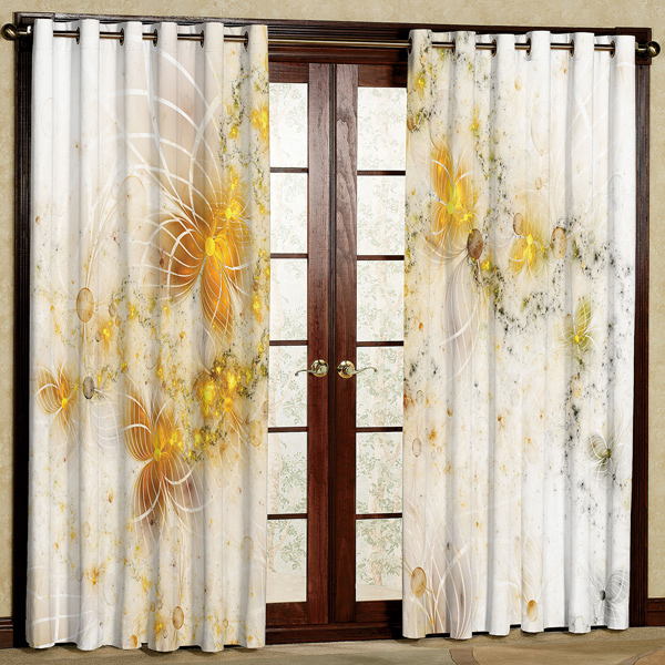 پرده مدل مخمل پانچی کد 7060 سایز 280x140 سانتی متر