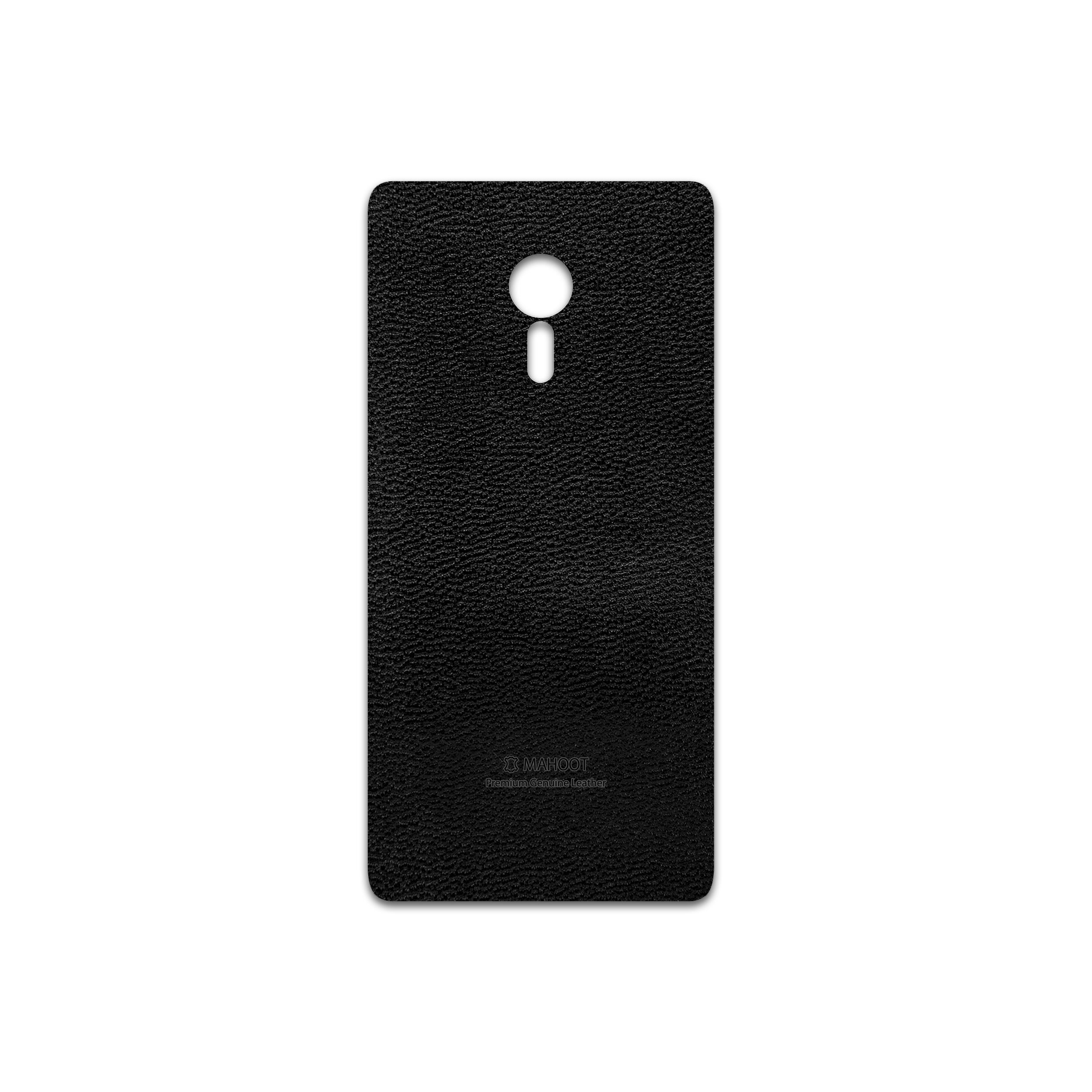 برچسب پوششی ماهوت مدل Black-Leather مناسب برای گوشی موبایل لنوو ZUK Z2