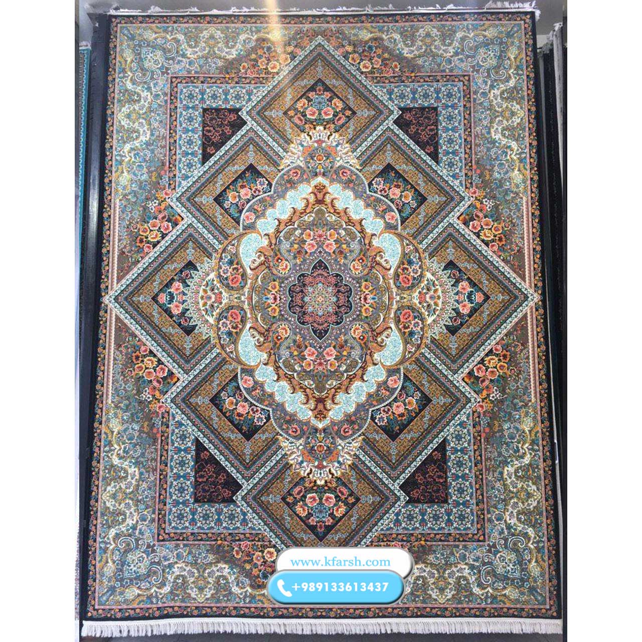 فرش 1200 شانه طرح ساحل