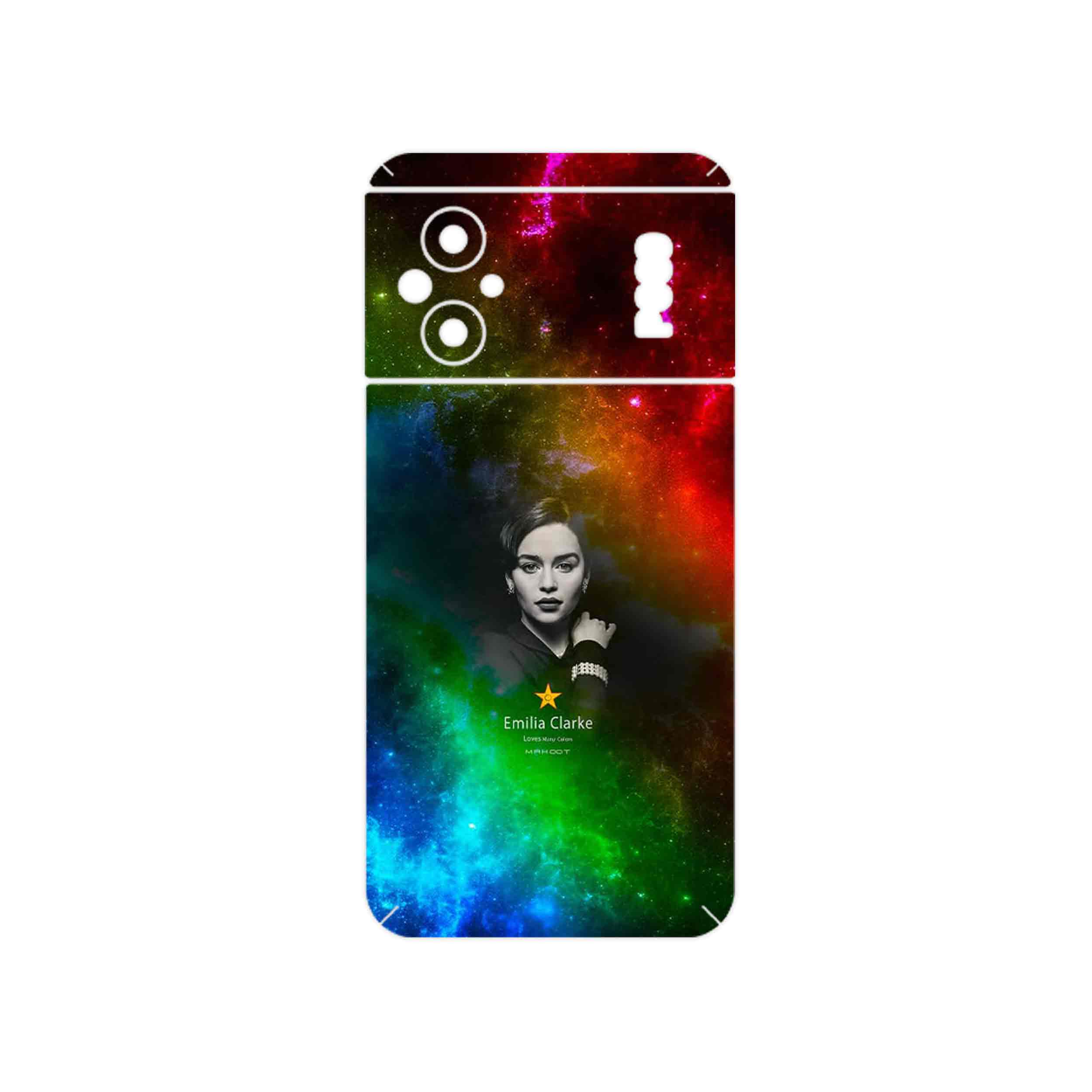 برچسب پوششی ماهوت مدل emilia clarke مناسب برای گوشی موبایل شیائومی Poco M5