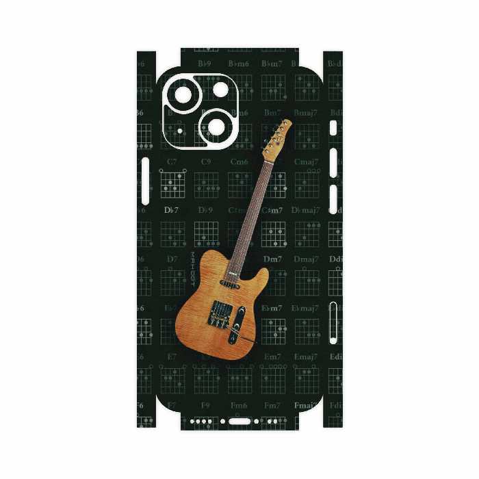 برچسب پوششی ماهوت مدل Guitar-Instrument-FullSkin مناسب برای گوشی موبایل اپل iPhone 13 Mini
