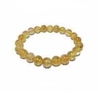 دستبند مدل سنگ سیترین کد D6