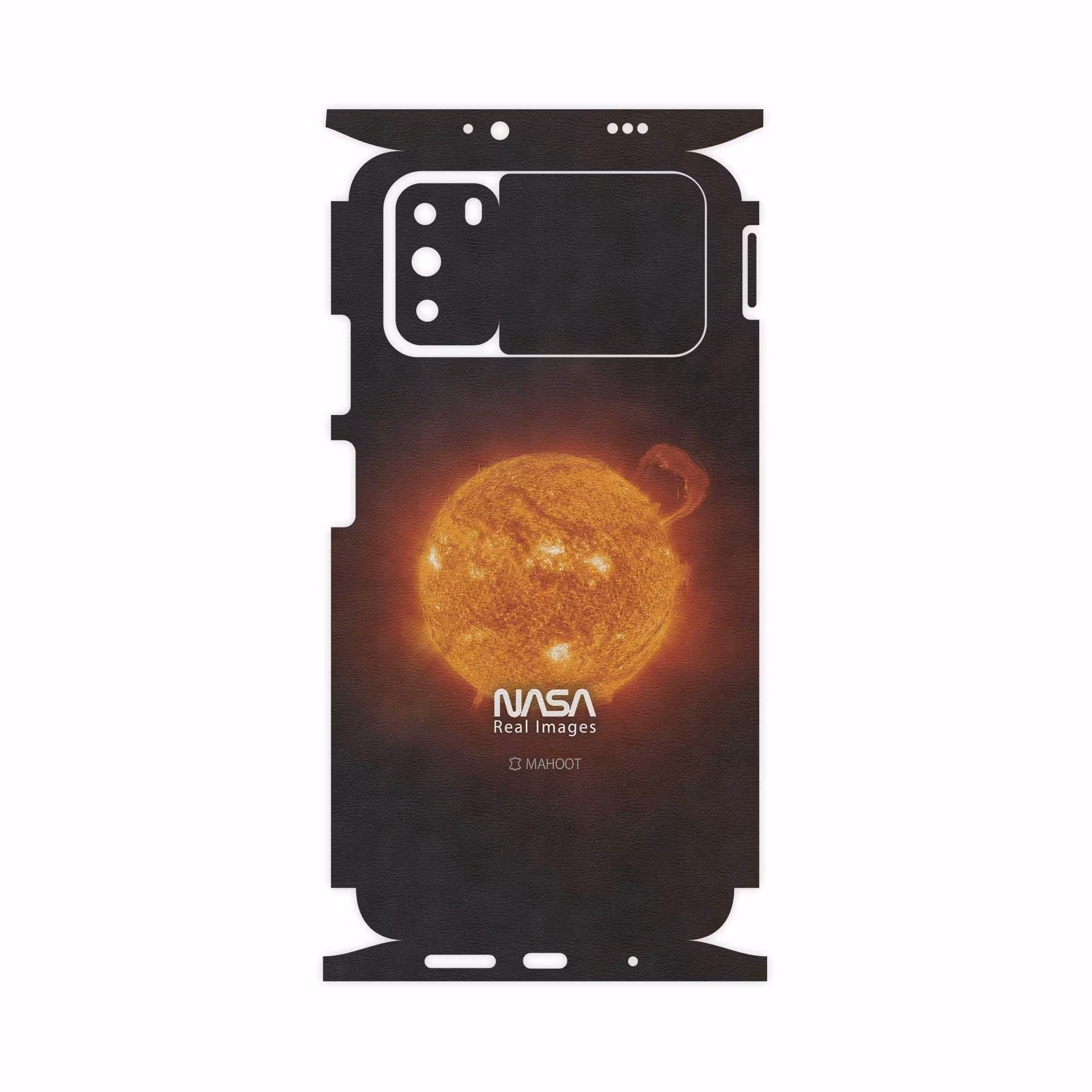 برچسب پوششی ماهوت مدل Sun-By-NASA-FullSkin مناسب برای گوشی موبایل شیائومی Poco M3