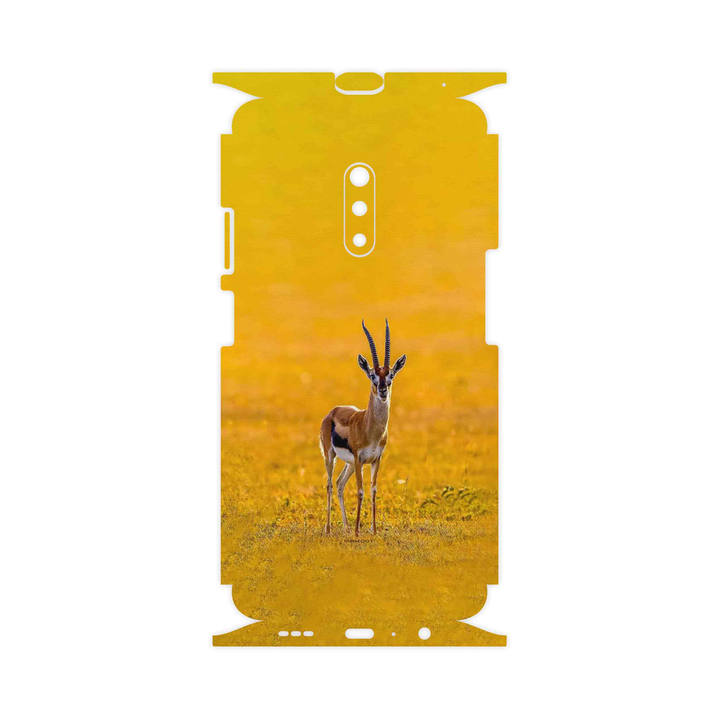 برچسب پوششی ماهوت مدل Gazelle-FullSkin مناسب برای گوشی موبایل اپو Realme X