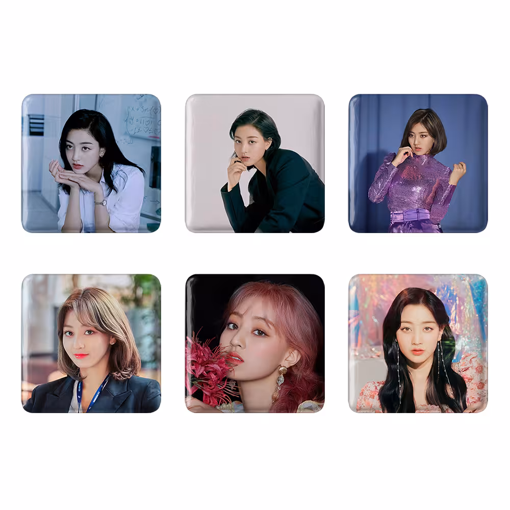 پیکسل خندالو مدل جیهیو گروه توایس TWICE کد 1158B مجموعه 6 عددی