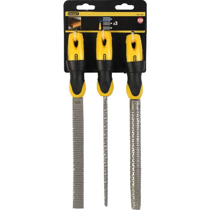 مجموعه 3 عددی سوهان چوب استنلی مدل 477-22-0