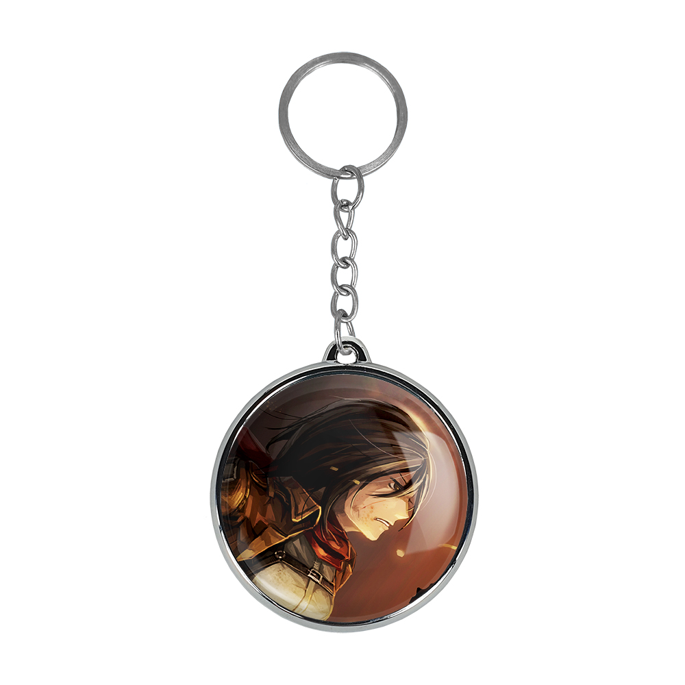 جاکلیدی خندالو طرح میکاسا اکرمن انیمه اوماروچان مدل دوطرفه کد 1851618514