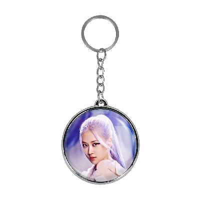 جاکلیدی خندالو طرح رزی بلک پینک مدل دوطرفه کد 1437414378