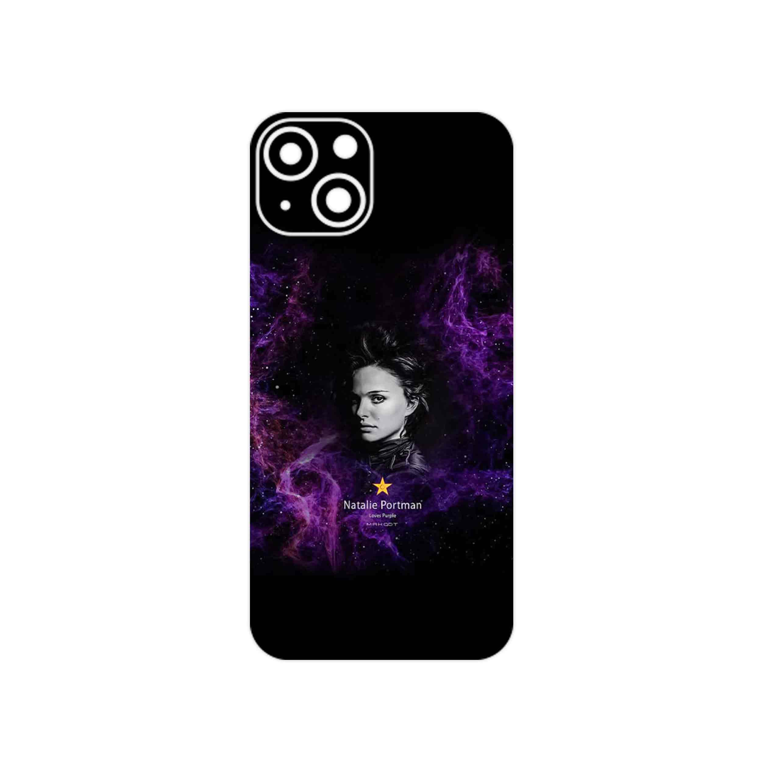 برچسب پوششی ماهوت مدل Natalie Portman مناسب برای گوشی موبایل اپل iPhone 13