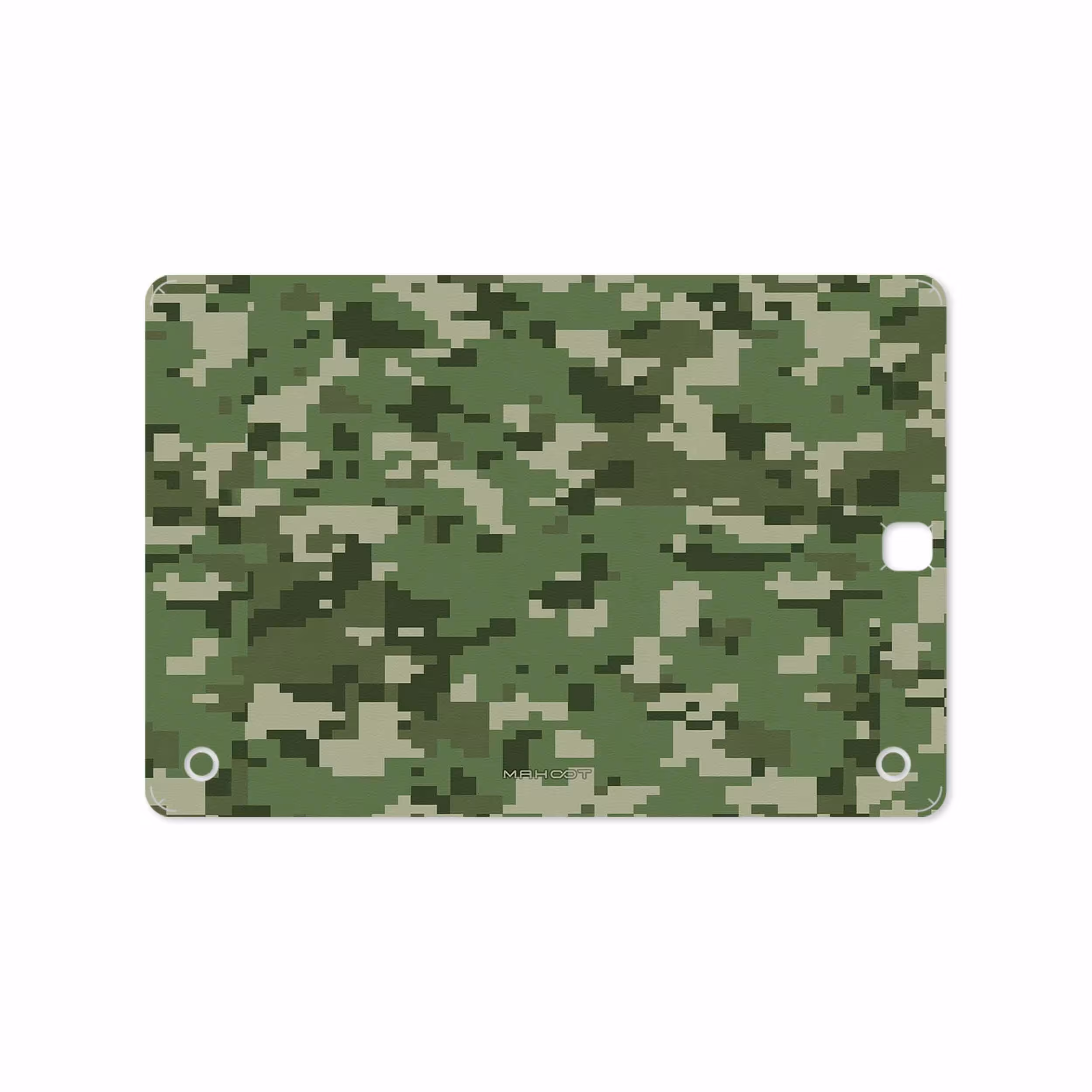 برچسب پوششی ماهوت مدل Army-Green-Pixel مناسب برای تبلت سامسونگ Galaxy Tab A 9.7 2015 T550