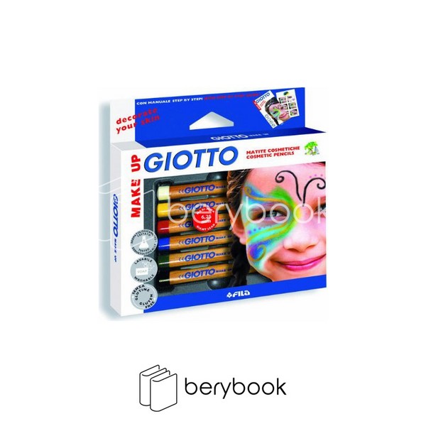 giotto / گیاتو / پاستل گریم / 6 عددی / قابل شست و شو