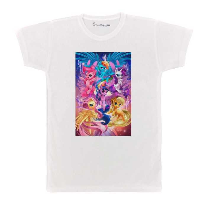 تی شرت بچگانه پرمانه طرح پونی کد pmt.4641