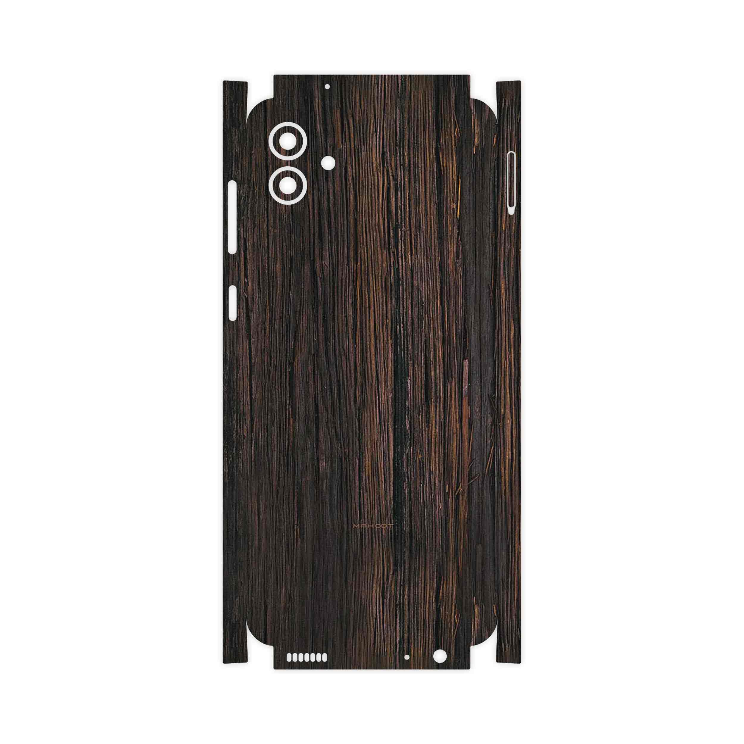 برچسب پوششی ماهوت مدل Burned_Wood-FullSkin مناسب برای گوشی موبایل سامسونگ Galaxy A04