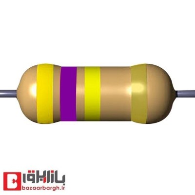 مقاومت 470 کیلو اهم 1/8 وات 5 درصد