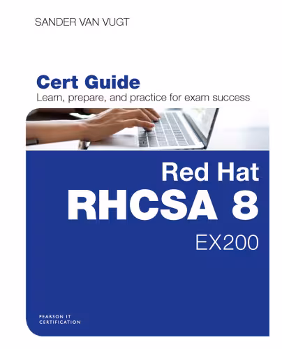 خرید و دانلود نسخه کامل کتاب Red Hat RHCSA 8 Cert Guide: EX200