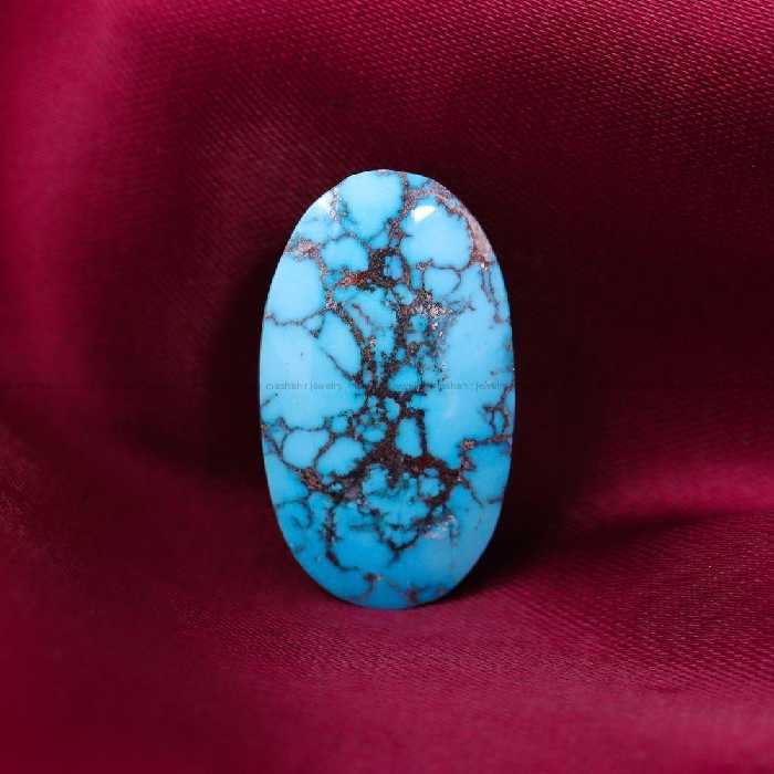 نگین فیروزه شجری کد 11986 - جواهری مشاهیر