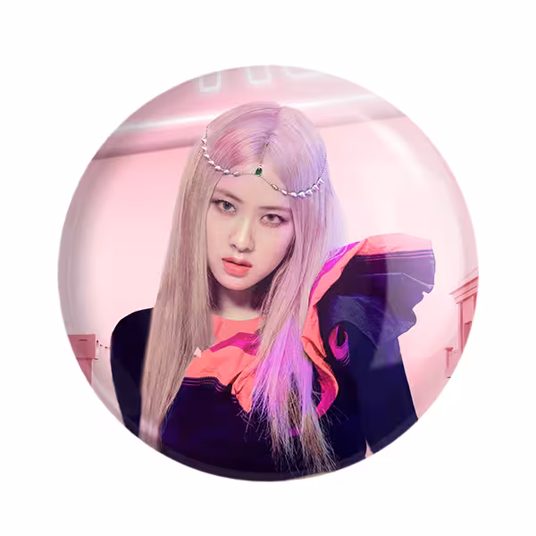 پیکسل خندالو مدل رزی گروه بلک پینک BLACKPINK کد 14588