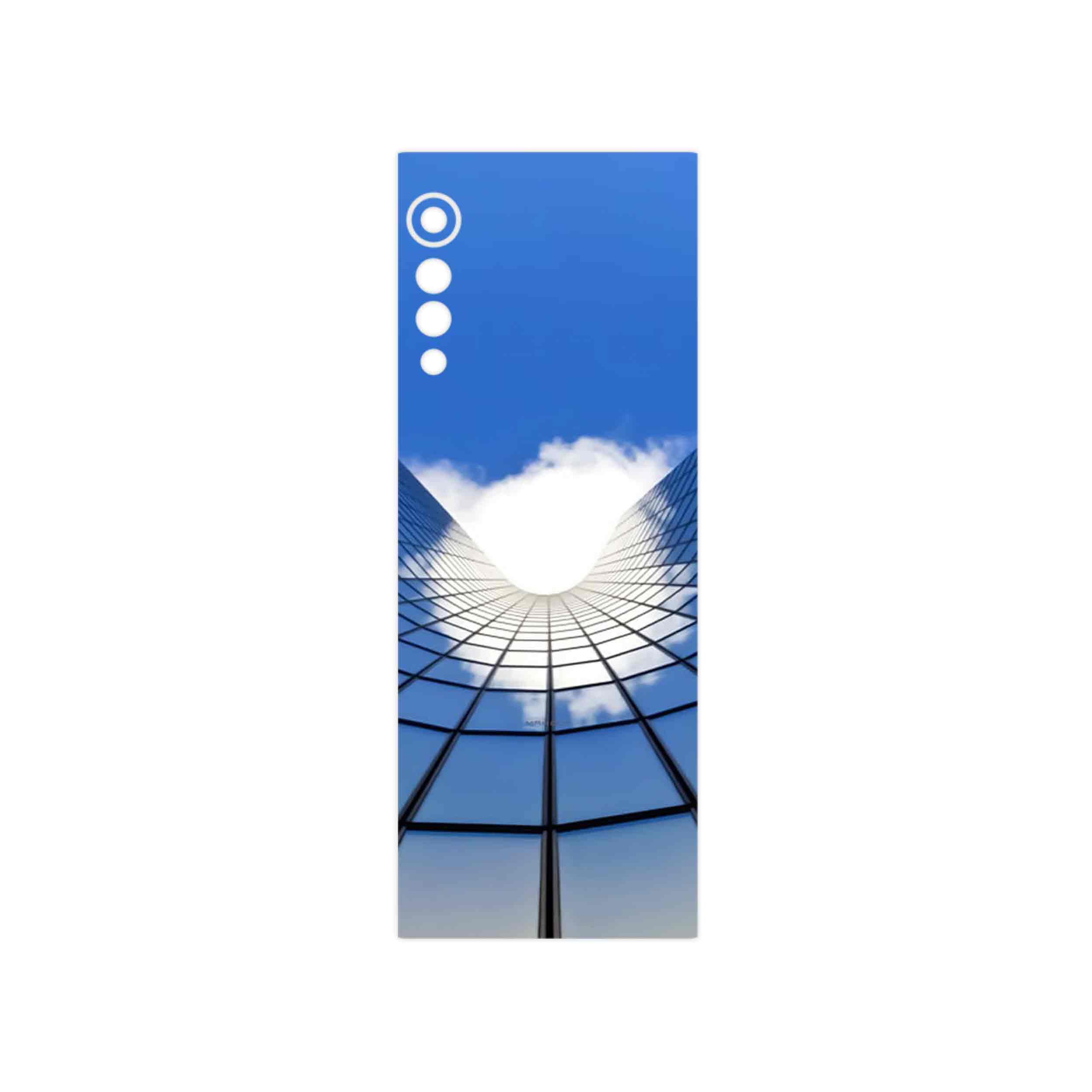 برچسب پوششی ماهوت مدل Glass skyscraper مناسب برای گوشی موبایل ال جی Velvet 5G