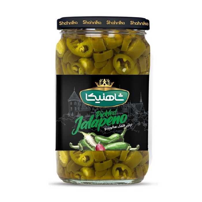 ترشی فلفل هالوپینو 670g شاهنیکا