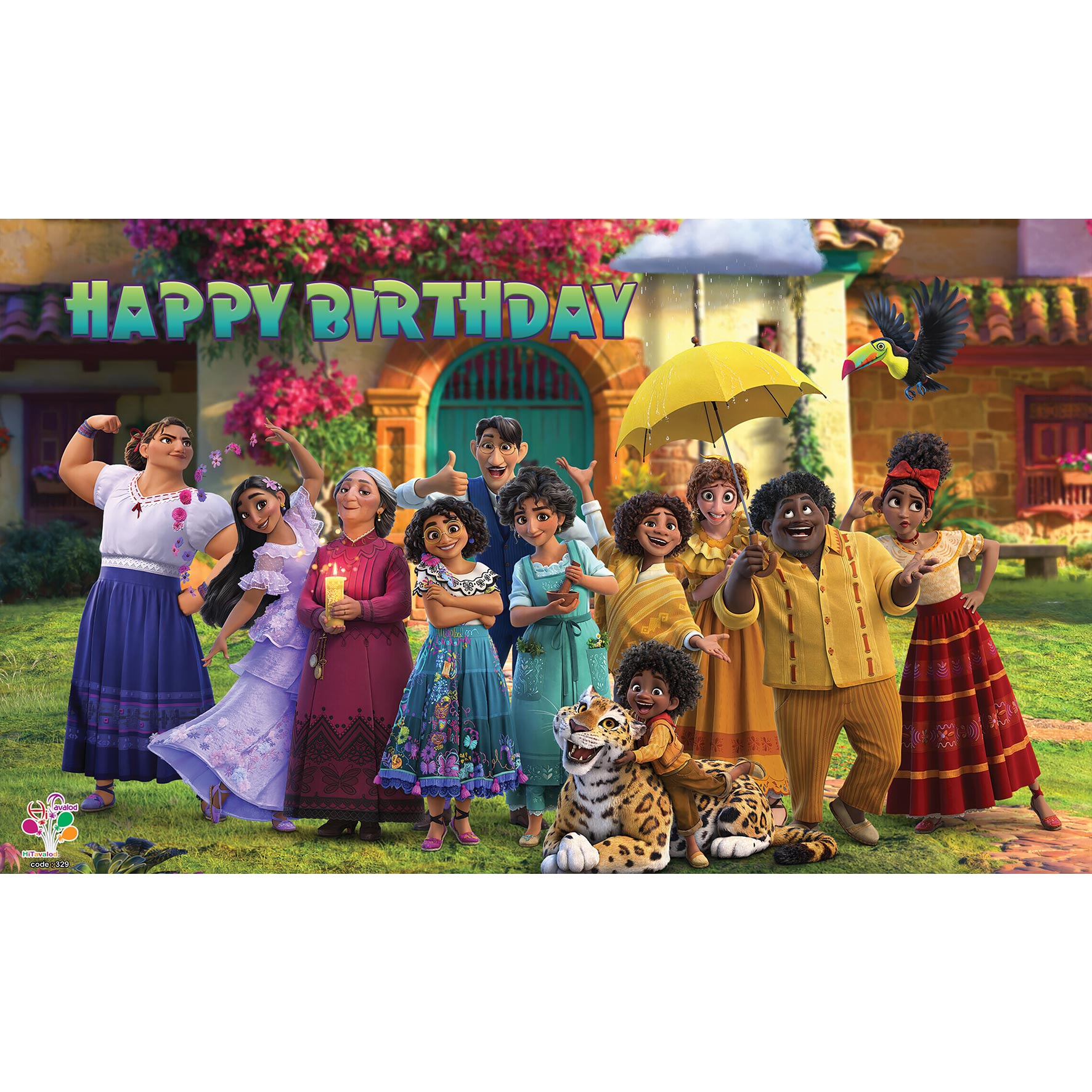   بنر تولد طرح افسون کد 329