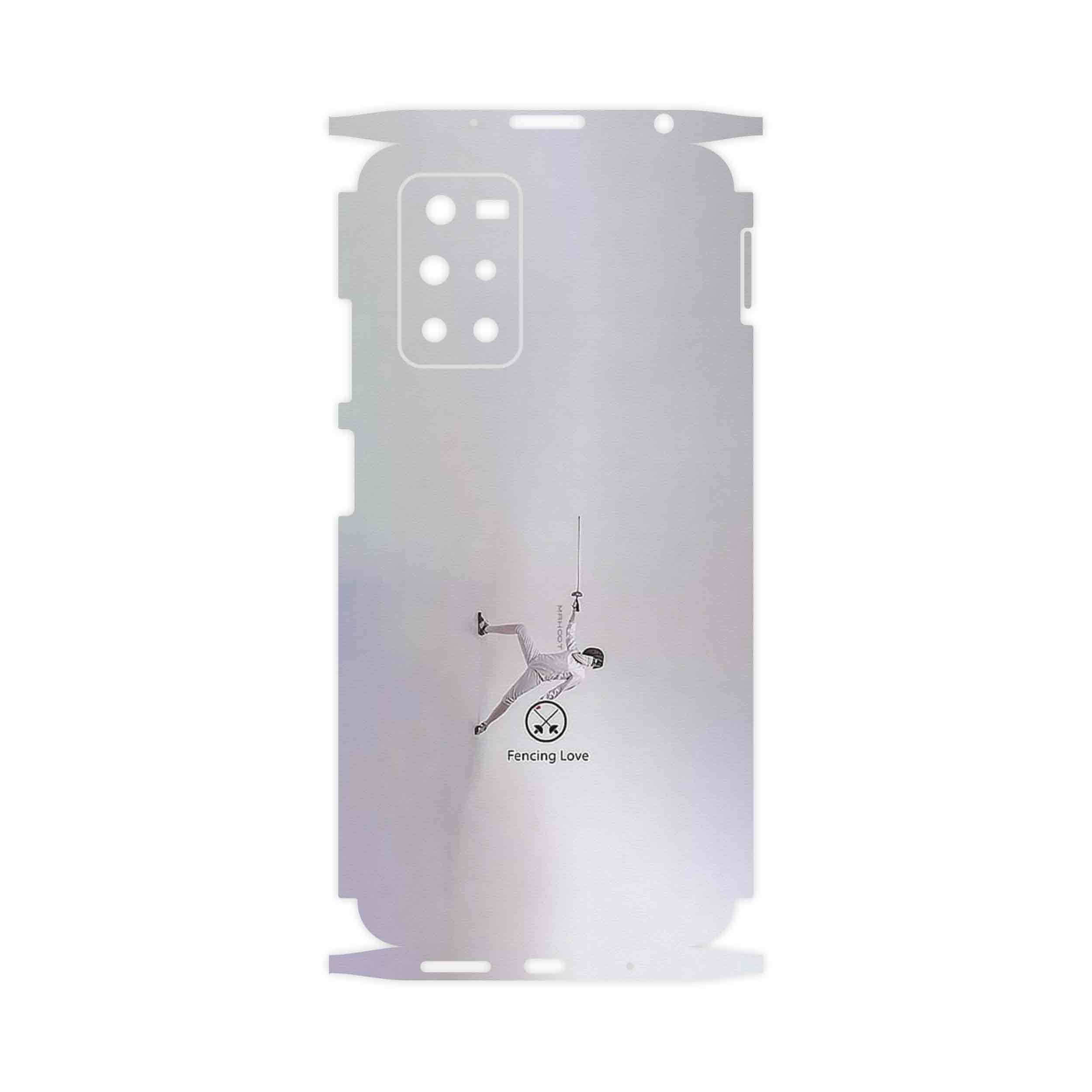 برچسب پوششی ماهوت مدل Fencing-FullSkin مناسب برای گوشی موبایل شیائومی Redmi Note 11 4G