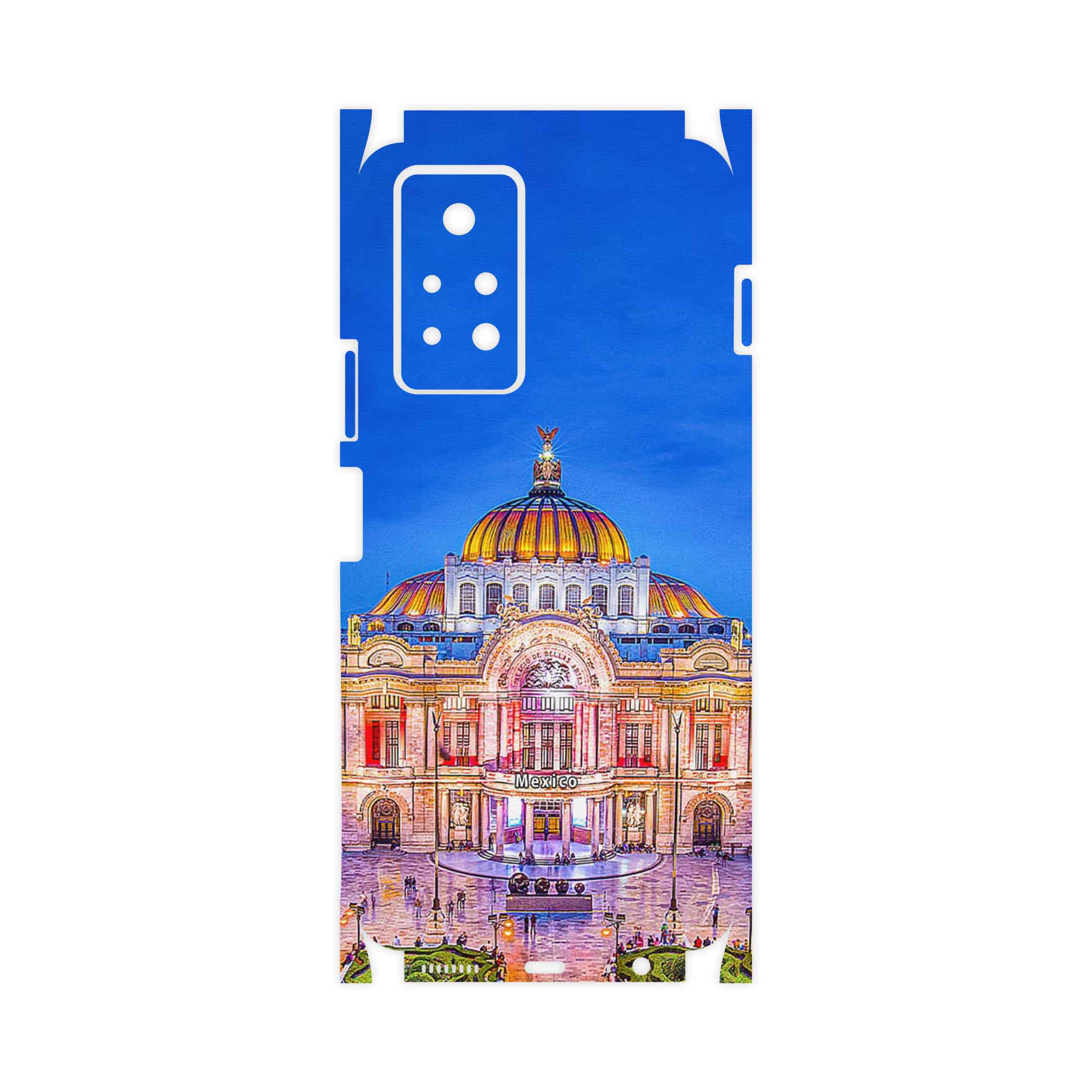 برچسب پوششی ماهوت مدل Mexico City-FullSkin مناسب برای گوشی موبایل اینفینیکس Note 11 Pro