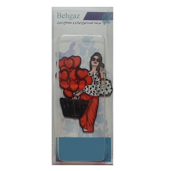 تاپر تزیین کیک به گز مدل یک سبد عشق