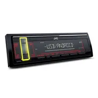 پخش خودرو JVC مدل KD-X168M | کیفیت ساخت ژاپنی با قیمت اقتصادی