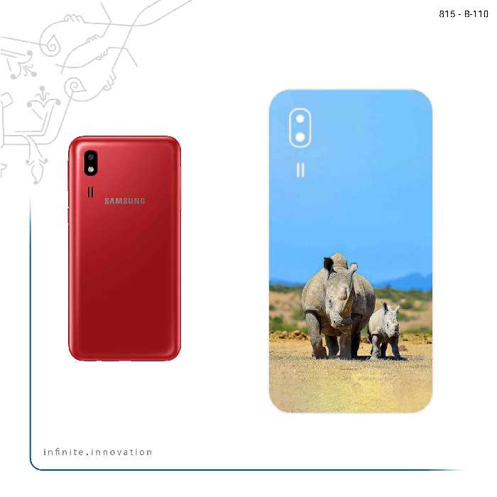 برچسب پوششی ماهوت مدل Rhino مناسب برای گوشی موبایل سامسونگ Galaxy A2 Core