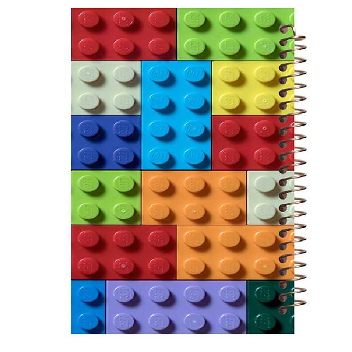 دفتر شطرنجی مشایخ طرح بازی لگو در طبیعت کد CH25 