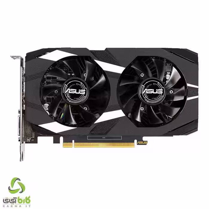 کارت گرافیک ایسوس DUAL GTX1650 OC 4GB GDDR6 - فروشگاه کارما آی‌تی