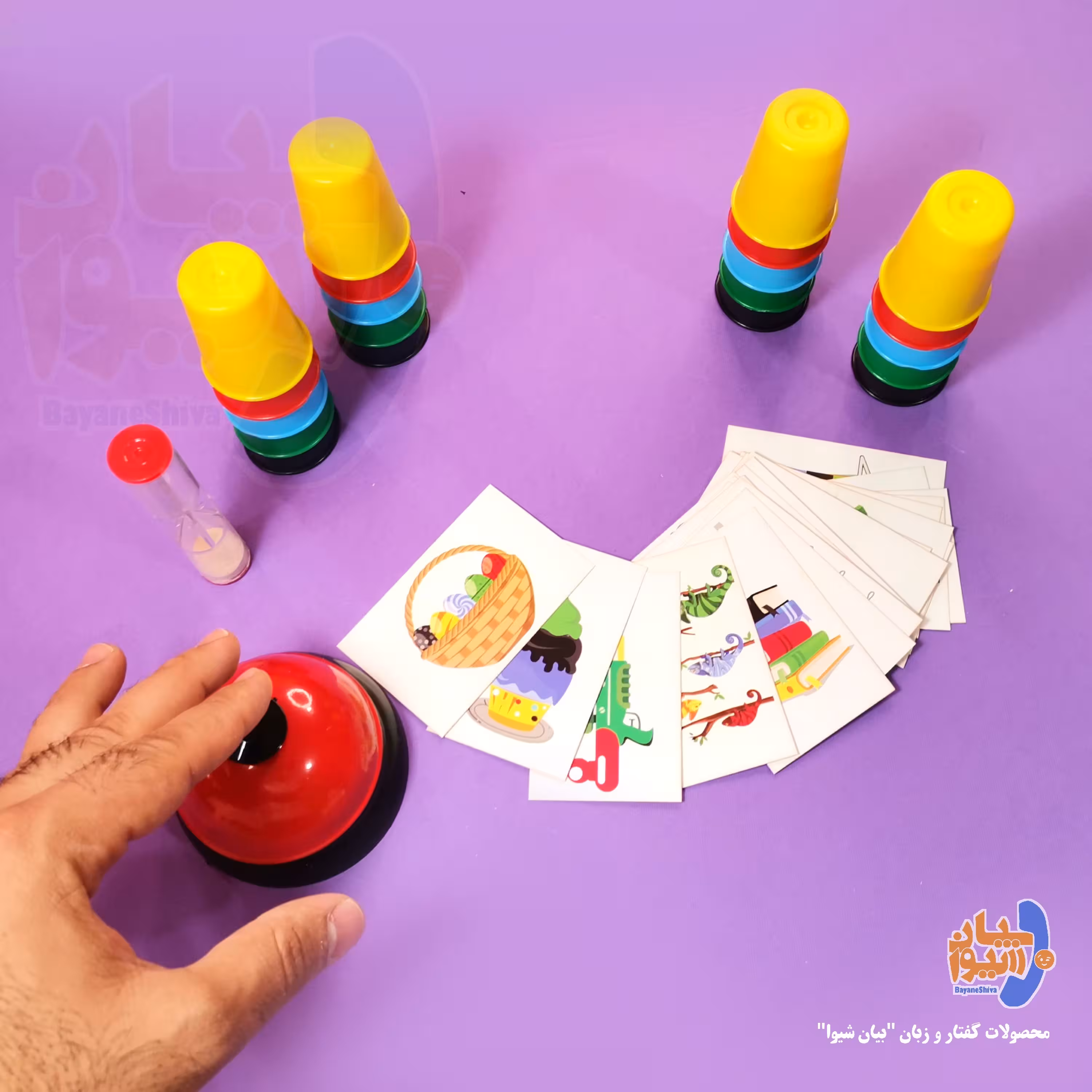 بازی فکری رنگ چین 4 نفره ای اف تویز مناسب بالای 4 سال