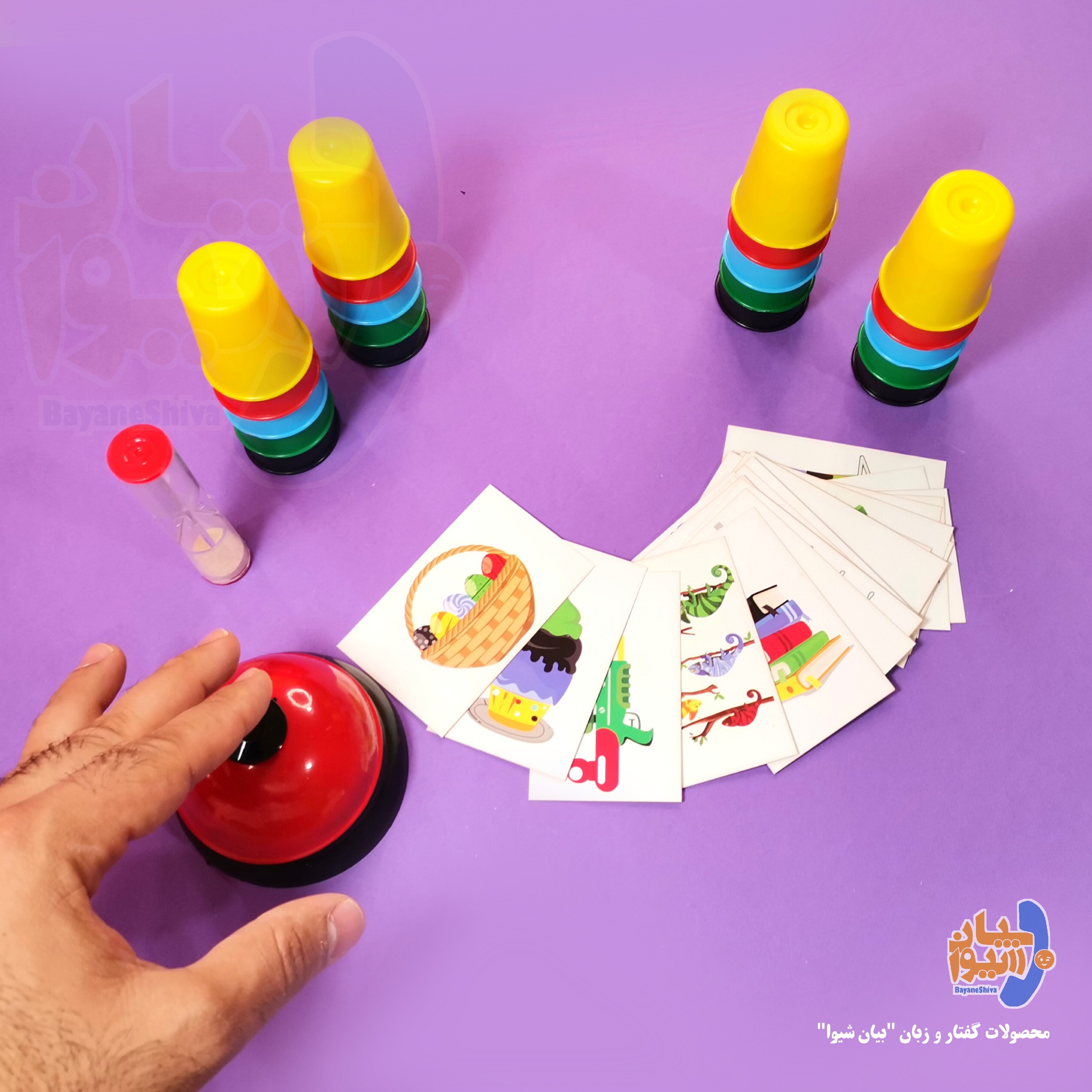 بازی فکری رنگ چین 4 نفره ای اف تویز مناسب بالای 4 سال