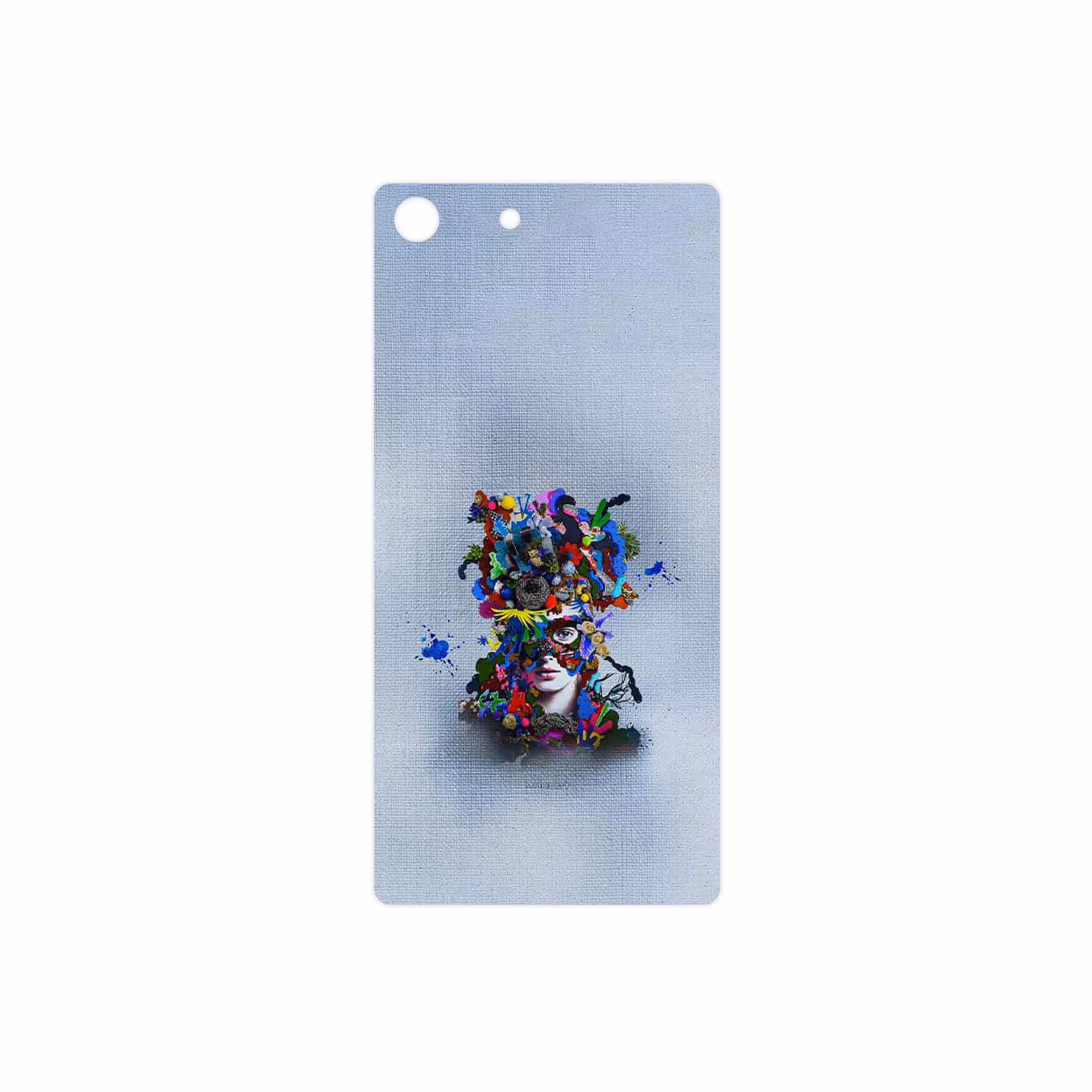 برچسب پوششی ماهوت مدل Collage of surreal Portrait of Women 4 مناسب برای گوشی موبایل سونی Xperia M5