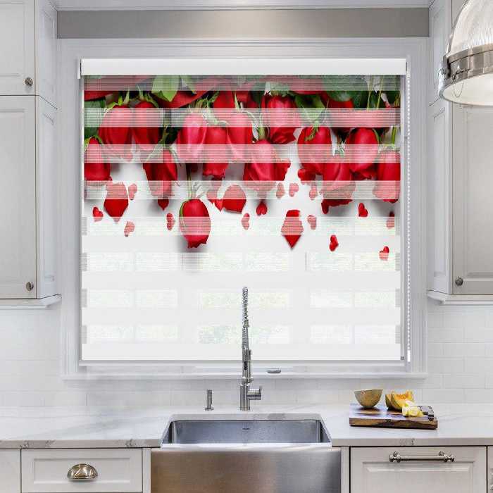 پرده زبرا مدل TD-28 سایز 150x200 سانتی‌ متر