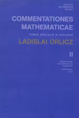 خرید و دانلود نسخه کامل کتاب Commentationes mathematicae 2