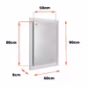 آینه دلفین مدل N-1046-90-W