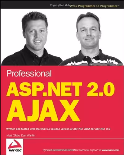 خرید و دانلود نسخه کامل کتاب Professional ASP.NET 2.0 AJAX