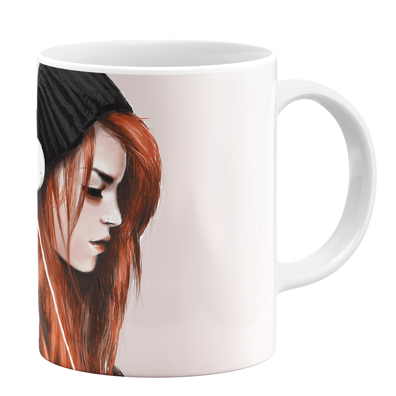 ماگ طرح دخترانه کد 10004