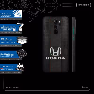برچسب پوششی ماهوت مدل Honda Motor-FullSkin مناسب برای گوشی موبایل شیائومی Redmi Note 8 Pro