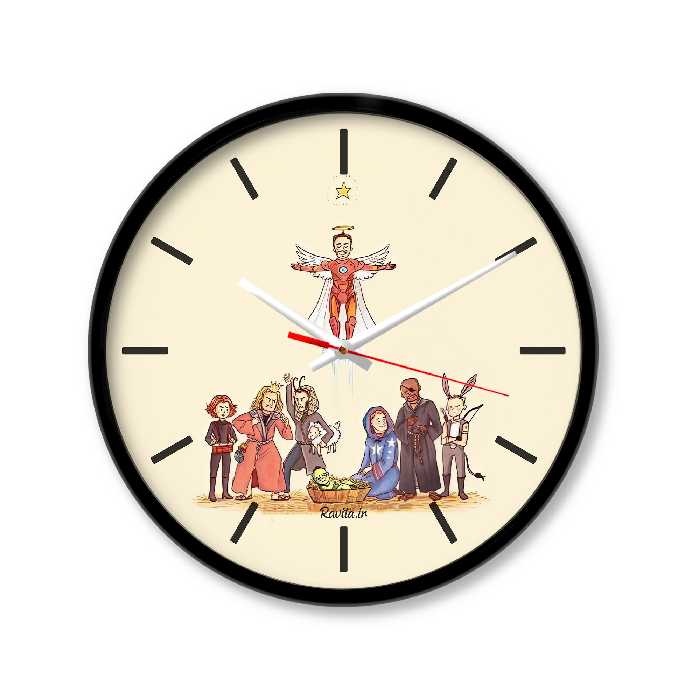 ساعت‌ دیواری رومیزی راویتا انتقام جویان کد 3368