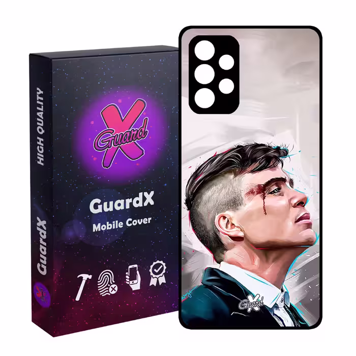 کاور گارد ایکس طرح Peaky Blinders مدل Glass10032 مناسب برای گوشی موبایل سامسونگ Galaxy A32 4G