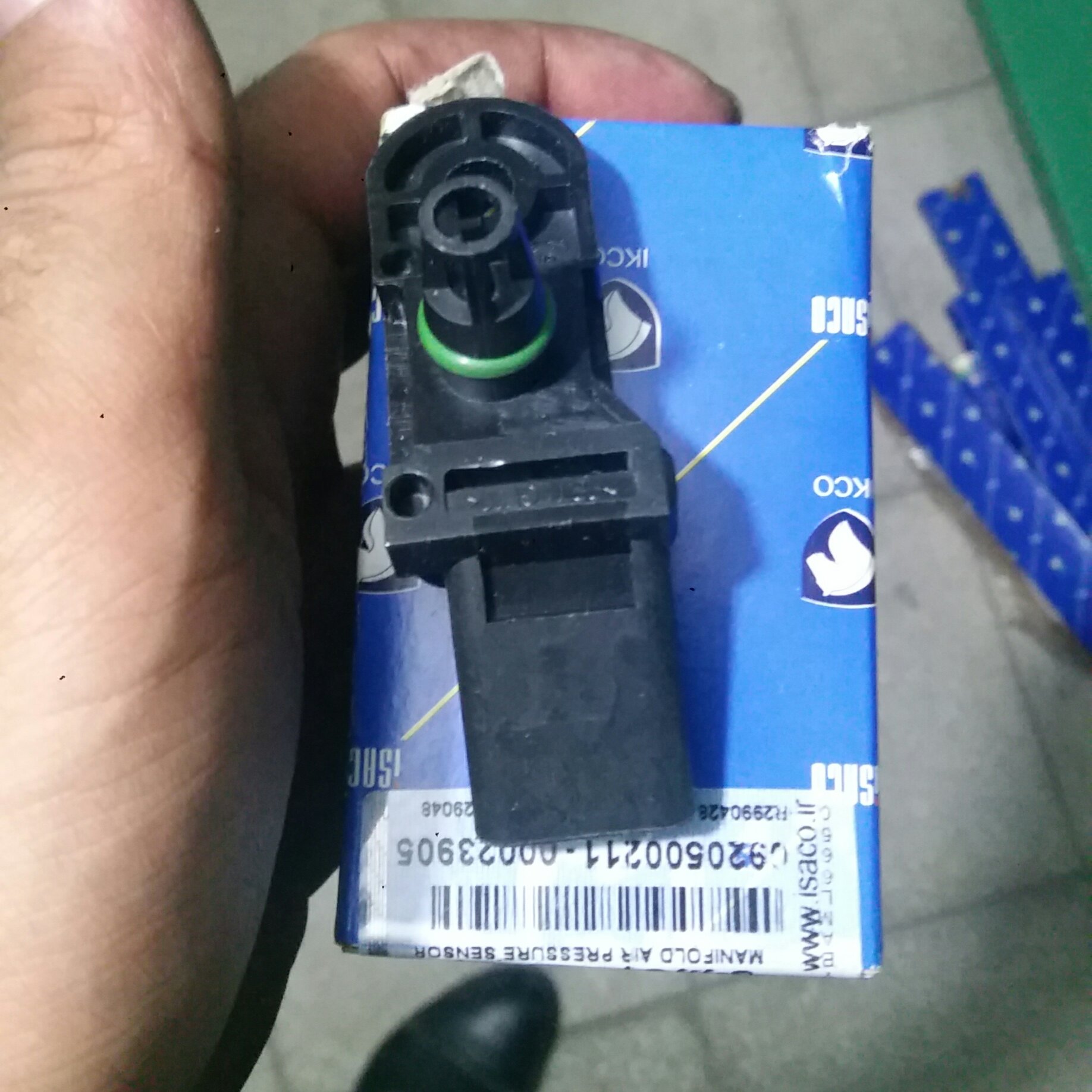 مپ سنسور فشار و هوا 206 ایساکو کد09205002